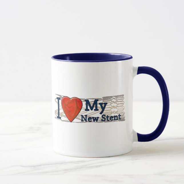 HerzErholungs-Geschenke| Stent-T - Shirts Tasse (Rechts)