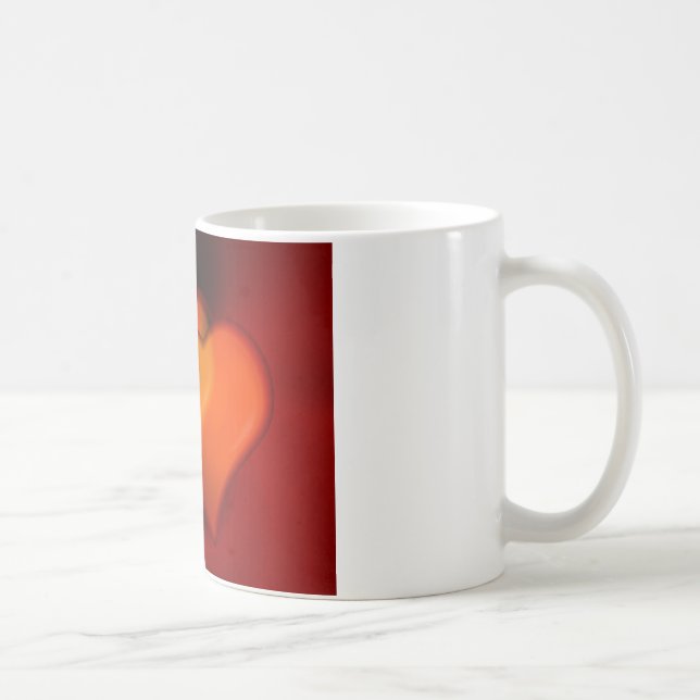 Herzerstreichen Kaffeetasse (Rechts)