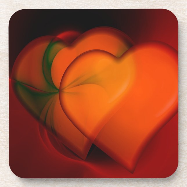 Herzerstreichen Untersetzer (Vorderseite)