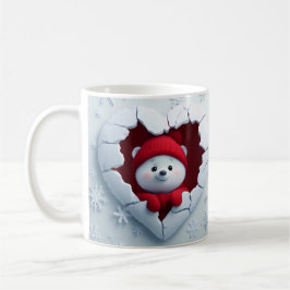 Herzerwärmender Holiday Bear Tasse-Klassisch Kaffeetasse