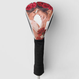 Herzerwärmendes persönliches Blumengeschenk Golf Headcover