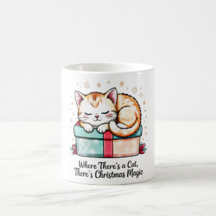 Herzerwärmendes Schlafendes Kätzchen - Geschenk fü Kaffeetasse
