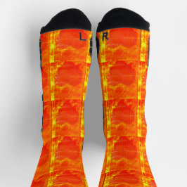 Herzflammende Valentinsocken Socken