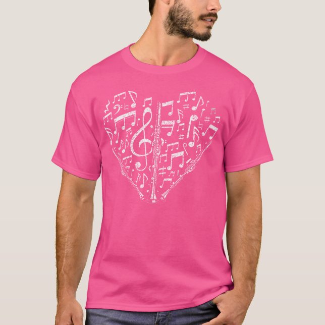 Herzflute T-Shirt (Vorderseite)