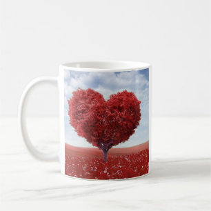 Herzform Kaffeetasse