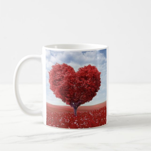 Herzform Kaffeetasse (Links)
