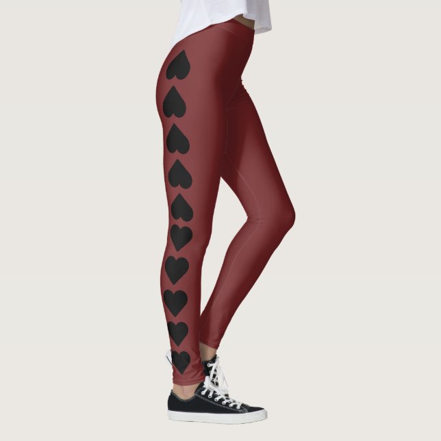 Herzförmige Leggings (Rechts)