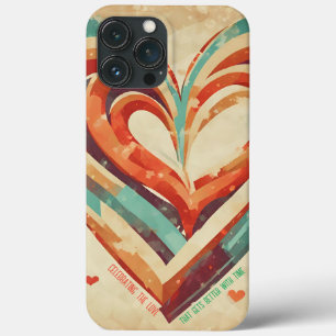 Herzförmige Retro Case-Mate iPhone Hülle