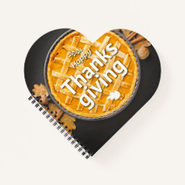 Herzförmiges Spiralnotizblock Notizbuch