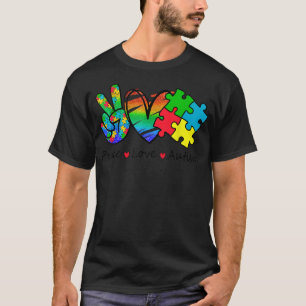 Herzfriedensannahme Liebe Akzeptanz Autismus Psych T-Shirt