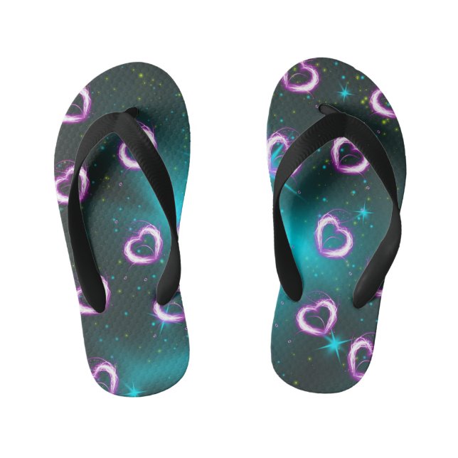 Herzgalaxie Kinderbadesandalen (Fußbett)