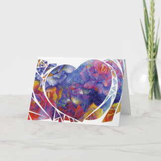 "Herzgarten" 12x18-in. Gefaltete Karte