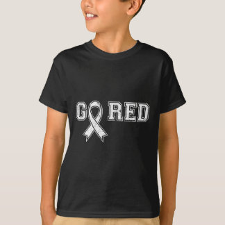 Herzgesundheitsmonat-Shirt Go Red Heart Awareness T-Shirt