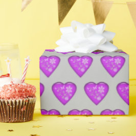 Herzglas Geschenkpapier