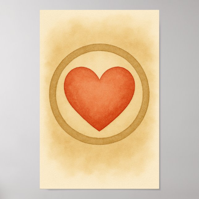 Herzgrenzen Poster (Vorne)