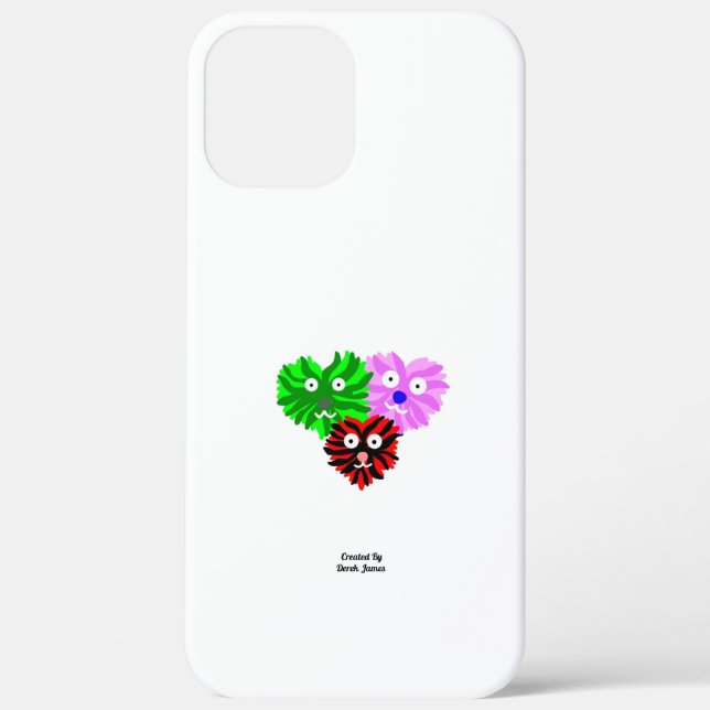 Herzige Fuzzies Apple iPhone 12 Pro Max Hülle (Rückseite)