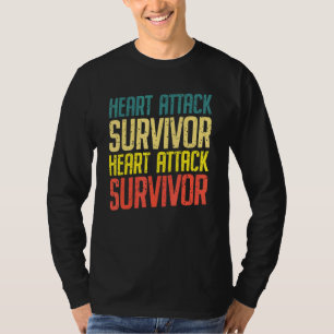 Herzinfarkt-Überlebender verzweifelt Offene Herzch T-Shirt