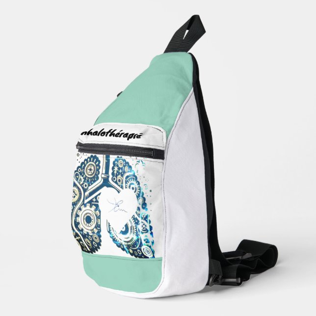 Herzinhalator Crossbody Bag (Rechte Ecke)