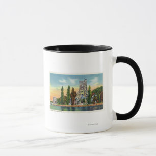 Herzinselblick auf den Alster Tower Tasse
