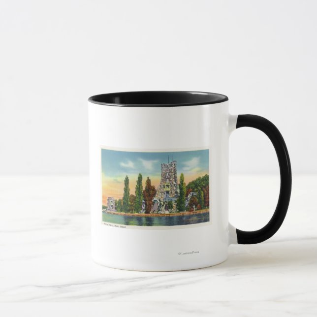 Herzinselblick auf den Alster Tower Tasse (Rechts)
