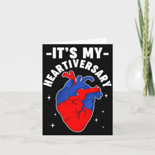 Herziversary CHD Angeborener Herzfehler Karte