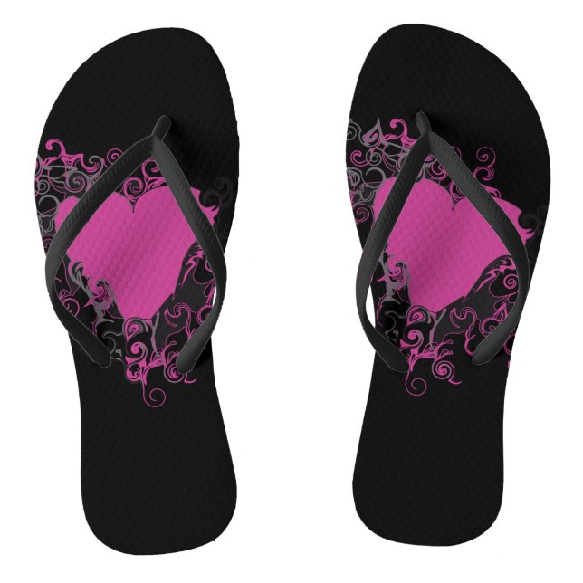 Herzklappenschwellen Flip Flops (Fußbett)