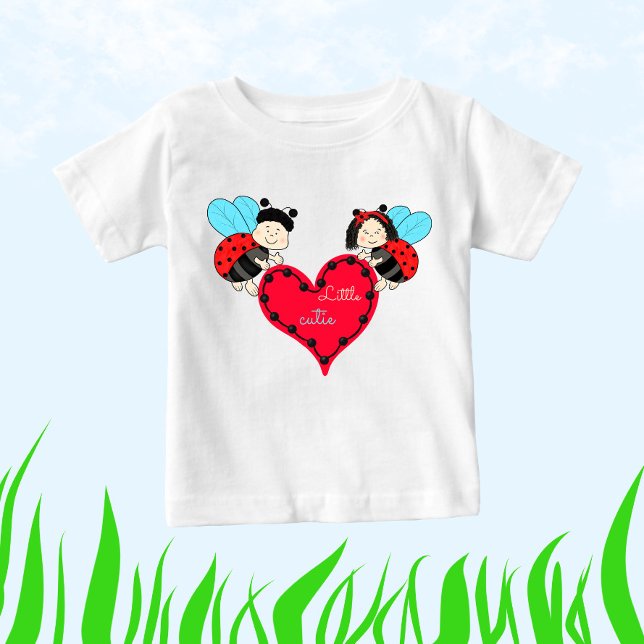 Herzklopfen Baby T-shirt (Von Creator hochgeladen)