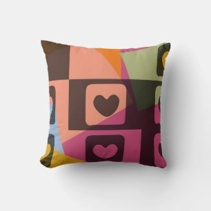 Herzklopfen für Kunstdesign Kissen