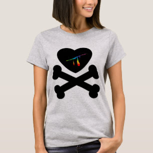 Herzklopfen und Knochen. T-Shirt