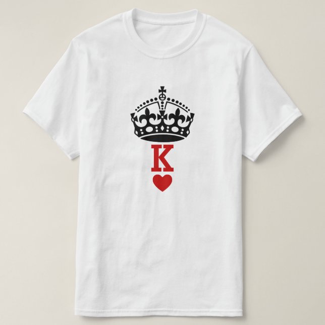 Herzkönig T-Shirt (Design vorne)