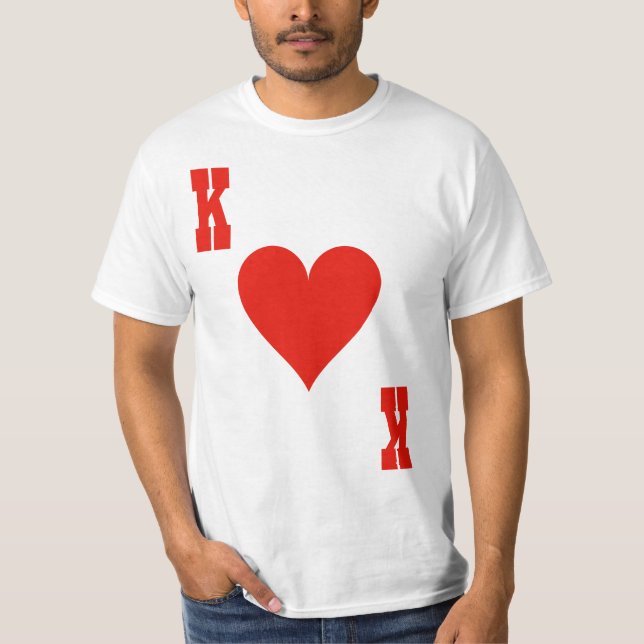 Herzkönig T-Shirt (Vorderseite)