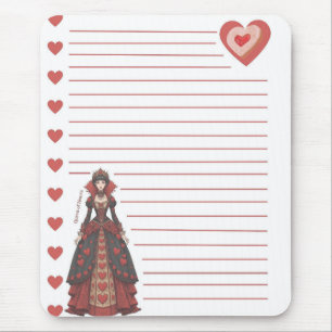 Herzkönigin Mousepad
