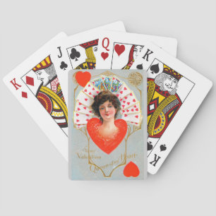 HERZKÖNIGIN, Valentinstag Spielkarten