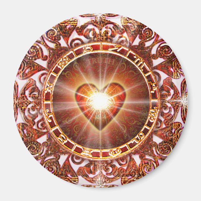 Herzkonstellation Magnet (Vorne)