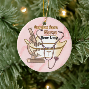 Herzkrankenkollage Keramik Ornament