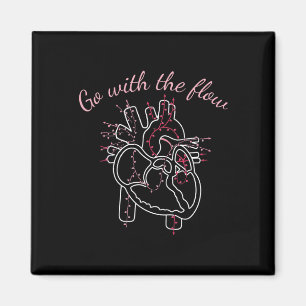 Herzkrankenschwester Anatomie Kardiologie Menschli Magnet