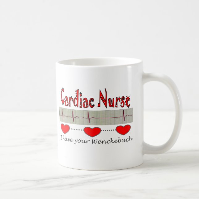 Herzkrankenschwester-Geschenke Kaffeetasse (Rechts)