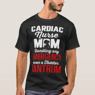 Herzkrankenschwester Mutter Kardiologie Handhabt N T-Shirt