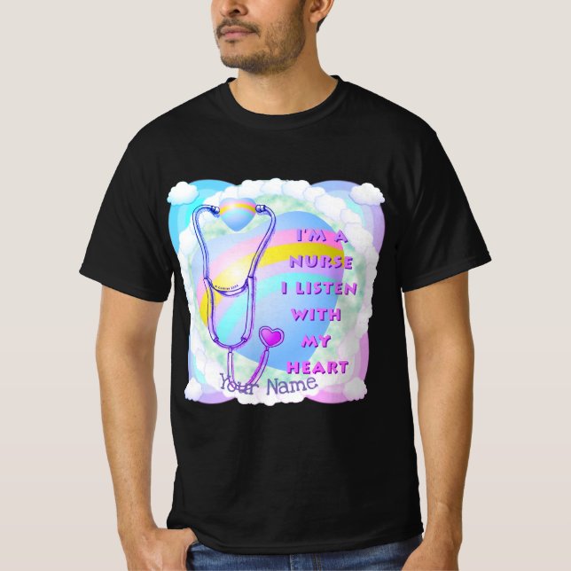 Herzkrankenschwester T-Shirt (Vorderseite)