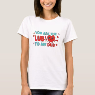 Herzkrankenschwester Valentine Design T-Shirt