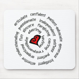Herzkrankenschwesterkopie Mousepad