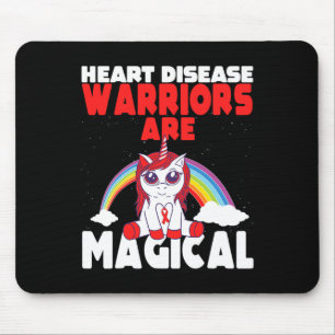 Herzkrankheit Bewusstsein Süßes Magisches Einhorn Mousepad