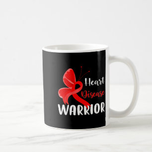 Herzkrankheit Krieger Herzkrankheit Bewusstsein Po Kaffeetasse