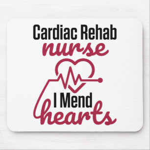 Herzkrankheiten Rehab Krankenpflege ich meine Herz Mousepad