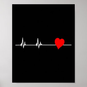 Herzkrankheiten Sensibilisierung für das Thema Her Poster