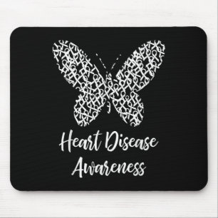 Herzkrankheiten Sensibilisierung Schmetterling Ges Mousepad