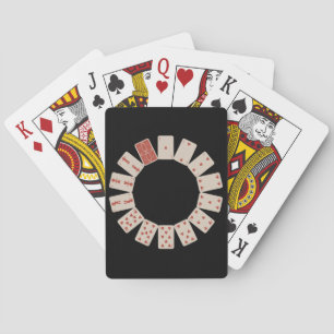 Herzkreislauf zum Kartenspielen Spielkarten