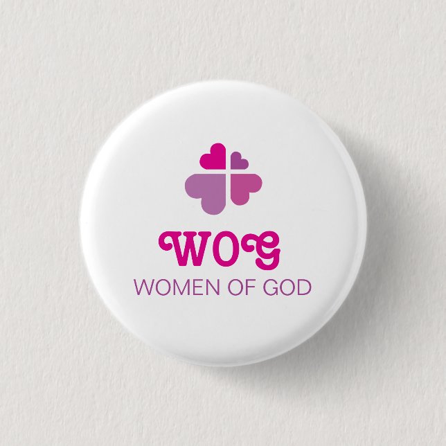 Herzkreuz Button (Vorderseite)
