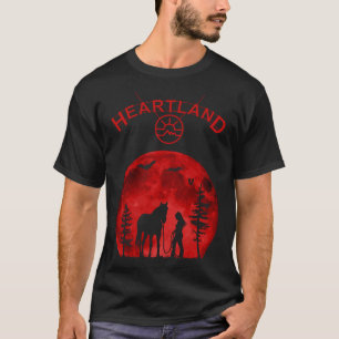 Herzland, Herzland Ranch, Sonnenuntergang Kernland T-Shirt