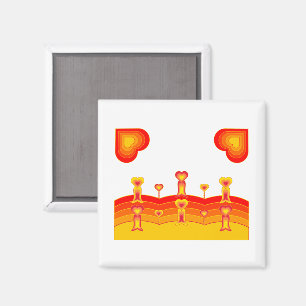 Herzlandschaft Magnet
